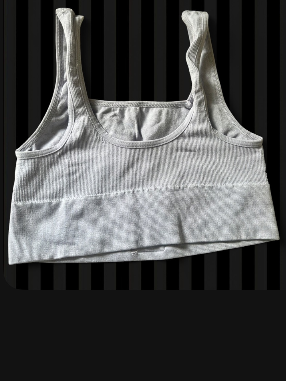 Steve Madden Ribbed Crop Tank - Picture 2 of 3